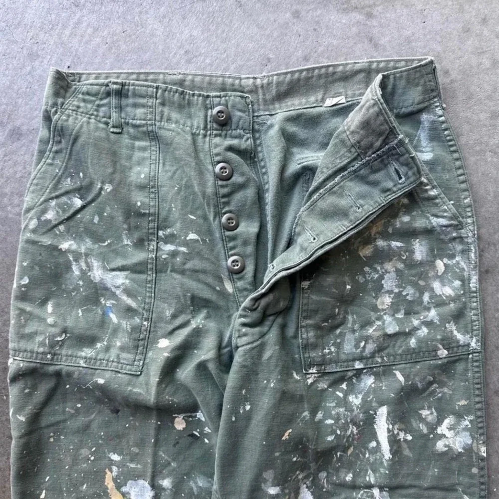 en's OG-107 Military Paint Splatter 60s Pants 32/30